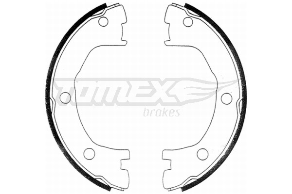 TOMEX Brakes Bremsbackensatz